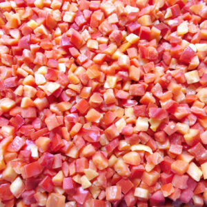 Frozen Red Pepper Dices