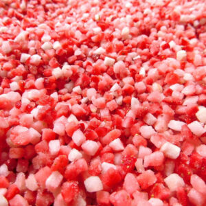Frozen Strawberry Dices