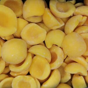 Frozen Yellow Peach Halves