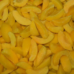 Frozen Yellow Peach Slices