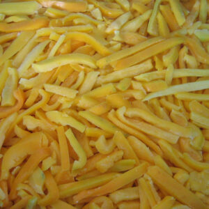 Frozen Yellow Pepper Strips